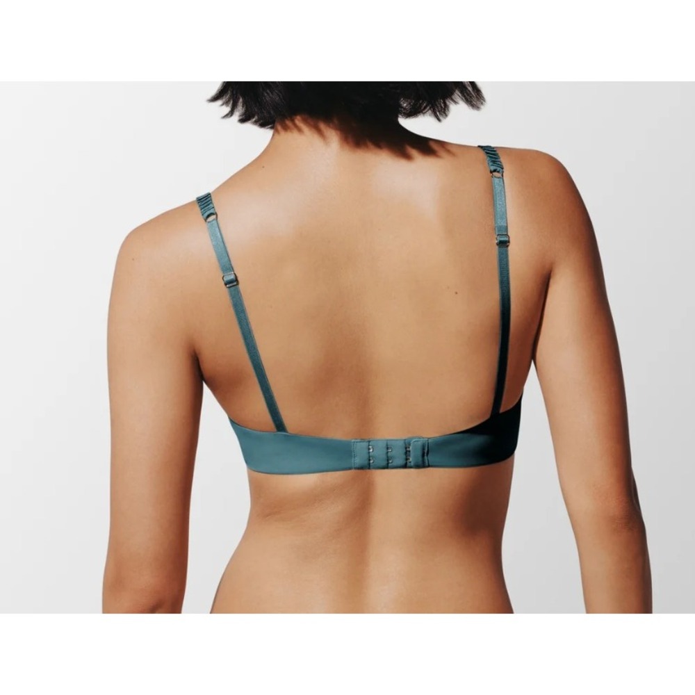 Thirdlove, 24/7 Classic T-Shirt Bra, 40C, Teal, Comfort, Flexible Underwire - Picture 5 of 5